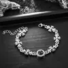 Pulsera de Zirconia Cruzada de Nuevo Estilo Transfronteriza para Hombres, Pulsera Personalizada de Moda Hip-Hop Punk para Mujeres, Joyería de Lujo Ligero de Gama Alta