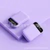 Power Bank atacado pequeno portátil com fio integrado 20000 mA carregamento rápido grande capacidade logotipo personalizado fonte de alimentação móvel