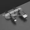Braçadeira de cabo receptor de fio direta da fábrica adequada para carro, Home Office, desktop, autoadesiva, enrolador
