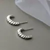 Nafuge Joyería de Plata al por Mayor Pendientes de Plata Casuales Pendientes para Mujer de Moda y los Más Fáciles de Combinar Pendientes de Plata de Ley 925