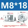 Tuerca galvanizada de cuatro puntas, tuerca para muebles, tuerca de garra, tuerca de cuatro puntas, tuerca de inserción para panel de madera, tuerca para altavoz M4M5M8