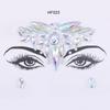Cejas Diamante DIY Joyería Cara Diamante Adhesivo Acrílico Diamante Adhesivo para la Cara Estrella Mismo Estilo Mascarada Adorno para la Cara Manicura