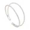 Suministro transfronterizo moda creativa pulsera clásica pulsera de dos capas incrustada de diamantes joyería en stock al por mayor B256