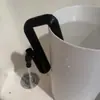 Conjunto de Mangueira de Drenagem para Balde de Água com Tubo de Transbordamento 3D com Suporte de Borda Espessada e Acessórios Anti-Transbordamento