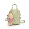 Bolso para Mujer, Mini Bolso Cruzado Estilo Fresco Pequeño, Nuevo 2026 Moda de Tendencia Popular Color Caramelo Bolsa para Teléfono
