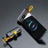 Batería Externa Compacta, Portátil y Ultradelgada en Forma de Cápsula con Pantalla Digital de 5000 mAh y Soporte, Adecuada para Teléfonos Móviles Apple