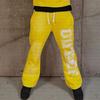 AliExpress comercio exterior Europa y Estados Unidos retro hacer viejo estilo sudadera personalidad estampado de letras suéter para hombre y mujer pantalones al por mayor