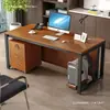 Mesa de funcionários, mesa de computador individual, mesa de escritório simples, mesa de trabalho moderna simples e moderna, mesa de treinamento