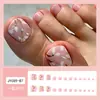 Fábrica de arte para uñas venta caliente uña del pie personalizada uña uña uña uña parche para uñas ultra-delgado desmontable portátil uñas postizas