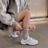 ¡Tenis Súper Bonitos! Totalmente de Piel de Oveja por Dentro y por Fuera Otoño 2025 Cómodos Zapatos Casuales de Cuero Genuino con Suela Gruesa y Tacón Medio para Mujer