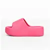 Nuevas Pantuflas de Suela Gruesa para Mujer, Antideslizantes, Verano, Sencillas, para Exteriores, Resistentes al Olor, Modernas, Cómodas, para el Hogar, Sencillas, Sandalias de Tacón Alto