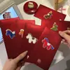 Año del Caballo Caballo Pequeño Sobre Rojo Año Nuevo Auspicioso Suerte Festival de Primavera Paquete Rojo Dinero de Año Nuevo Regalo Dibujo Animado Creativo