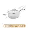 Cesta de Fritura de Acero Inoxidable para Uso Doméstico, Colador de Fritura, Cesta para Cocinar Fideos, Cesta de Fritura, Colador para Sartén, Espumadera para Fideos, Colador, Papas Fritas
