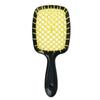 Comercio exterior venta caliente malla hueca Peine de curva grande forma esponjosa peine para el cabello masajea el cuero cabelludo color plástico peine para cabello liso