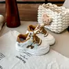 Tênis esportivos infantis 2025 primavera novo moda meninos velcro sola macia leve tênis esportivos tênis casuais para meninas
