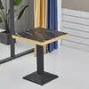 Juegos de Mesa y Sillas para Uso Comercial en Restaurantes, Comedores, Tiendas de Té de Leche, Cafeterías de Desayuno y Restaurantes de Comida Rápida