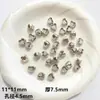 CCB agujero grande amor estrella de cinco puntas cuentas sueltas DIY accesorios para joyería hecha a mano collar pulsera material de cuentas al por mayor