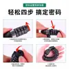 [Fabricante de Origen] Candado de Código para Bicicleta Portátil Batería Eléctrica Bicicleta Antirrobo Fijo Cable Telescópico Candado