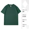 Camiseta de Algodón Morada Logo Personalizado Empresa Compañía Fábrica Uniforme de Clase Camisa Cultural Cuello Redondo Ropa de Trabajo Manga Corta Hombre