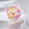 Ramo de cerámica en caja de PVC transparente, un regalo para el Festival Qixi, Día del Maestro, para novia, esposa, maestra, decoración creativa de escritorio