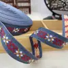 Cinta de lazo hecha a mano para bricolaje de 2.1-2.5 cm, estilo minoritario, cinta de jacquard bordada, accesorios para el cabello, tocado