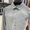 Camisa de Pana de Manga Larga para Hombre, Mismo Estilo que la de Contrapunto, 100% Algodón, Bolsillo Real, Casual Holgada, Camisa para Hombre