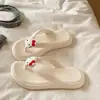 Chanclas de Color Sólido para Playa que Aumentan la Altura Versátiles de Suela Suave Antideslizantes para Mujer Chanclas de Playa Sandalias de Verano de Moda para Vacaciones