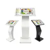Quiosco de Información Táctil Horizontal en Forma de K de 27 pulgadas Sistema Interactivo de Señalización Digital Terminal de Autoservicio