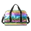 Bolsa de Viagem com Separação Seca e Úmida, Bolsa Tote para Yoga, Bolsa Esportiva e de Fitness Grande Capacidade Perolada, Atacado para a Temporada de Esportes de Verão