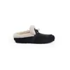 Zapatos mullidos de tacón oculto de 4 cm estilo mismo que Uva Mamá para mujer, otoño e invierno, hebilla de bloqueo cálida, con felpa, mocasines Birkenstock, pantuflas a medias