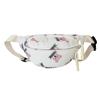 Bolsa de peito casual de tecido de nylon com estampa de urso 2024, nova bolsa de ombro, moda crossbody, viagem, grande capacidade, bolsa de cintura