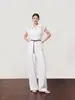 Moda Femenina Transfronteriza Más Vendida Camisa Texturizada de Solapa, Top Holgado Estilo Perezoso Yhbzw920275 Mezcla de Tencel