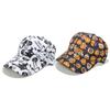 Chapéu de Halloween Europeu e Americano Retro Punk Hip Hop Chapéu Protetor Solar Chapéu Fantasma Abóbora Caveira Boné de Beisebol Comércio Exterior