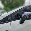 Adequado para Modelos Honda Civic 11-15, Janelas Triangulares Dianteiras com Persianas Modificadas para Portas e Janelas Estilo Mustang Decorativas com Fibra de Carbono