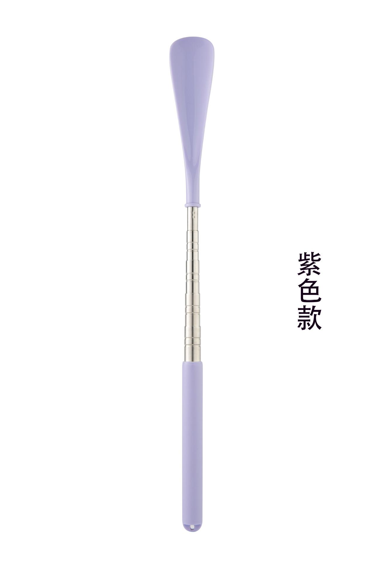 紫色  白底
