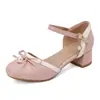 Nuevos Zapatos de Hada Estilo Étnico Estampado Baotou 2025 30-43 Estilo Chino Cheongsam Dinastía Han Sandalias Huecas Zapatos de Exportación