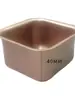 Molde Rectangular para Pan Antiadherente Pequeño Tostada Taza Única Molde Pastel de Libra Horno Casero Molde para Hornear Herramienta