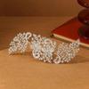 Joyería transfronteriza para novia, tocado de hojas de árbol de plata con diamantes de imitación coreanos, accesorios para el cabello de boda, accesorios para vestidos, accesorios.