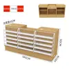 Supermercado Tienda de Conveniencia Exclusivo Mesa de Caja Registradora Gabinete para Cigarrillos Estante Combinación Tienda para Madres y Bebés Farmacia Esquina Pequeña Barra