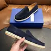 Comercio Exterior Venta Caliente Zapatos de Pescador sin Cordones Parte Superior de Gamuza de Piel de Vaca Suela Suave Mocasines Transpirables Diarios para Hombre
