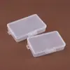 Caja de Almacenamiento Transparente de PP para Accesorios Electrónicos Caja de Empaque para Discos de Algodón de Belleza Caja de Almacenamiento para Piezas de Papelería y Juguetes DIY