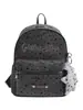 Mochila elegante de lunares para mujer, nuevo modelo 2026, gran capacidad, adecuada para estudiantes de secundaria y preparatoria, estudiantes universitarios y viajeros