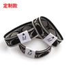 Pulseiras Elásticas Personalizadas com Design de Logo Grátis, Pulseiras Elásticas de Identificação para Eventos, Pulseiras Descartáveis Rfid