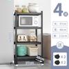 Estante de Almacenamiento Estante de Almacenamiento para Sándwiches de Cocina de Pie Multicapa para el Hogar Estante de Almacenamiento para Horno de Microondas Estante de Almacenamiento para Ollas