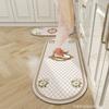 Alfombrillas de Cocina de Lujo Ligero de Barro Diatómico, Alfombrillas Absorbentes de Aceite y Resistentes a Manchas, Set de Alfombrillas Largas Resistentes a Manchas y Fáciles de Limpiar para Cocina y Alfombrillas