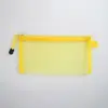 Estuche Transparente de Malla para Lápices Bolsa de Almacenamiento Especial para Exámenes de Estudiantes Estuche Portátil de Gran Capacidad Bolsa para Papelería Wholesale 2