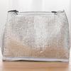 Directo de fábrica nueva bolsa térmica con cremallera de color liso simple bolsa de almuerzo gruesa bolsa térmica impermeable para lonchera venta al por mayor