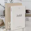 Caixa de Armazenamento Moderna Minimalista Falsa de Livro Que Pode Ser Aberta, Adequada para Decoração de Sala de Estar de Hotel, Livro Falso