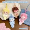 Serie Oso Galleta Figura de Animal Fiesta Llavero de Moda Muñeco de Vinilo con Cara Colgante para Mochila