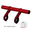 Portaequipajes de Extensión para Manillar de Bicicleta Portaequipajes de Extensión para Bicicleta de Montaña Aleación de Aluminio Linterna Medidor de Código Soporte para Teléfono Móvil Ciclismo
